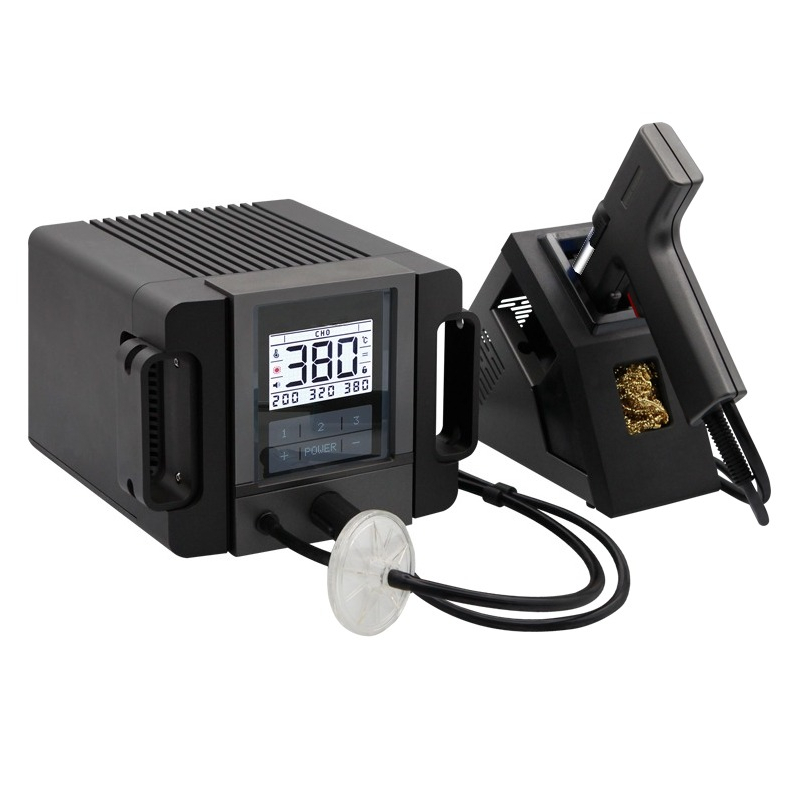 Desoldering Pump Electric Vacuum Station - Stasiun Pembersih Solder TV2, Pompa Vakum