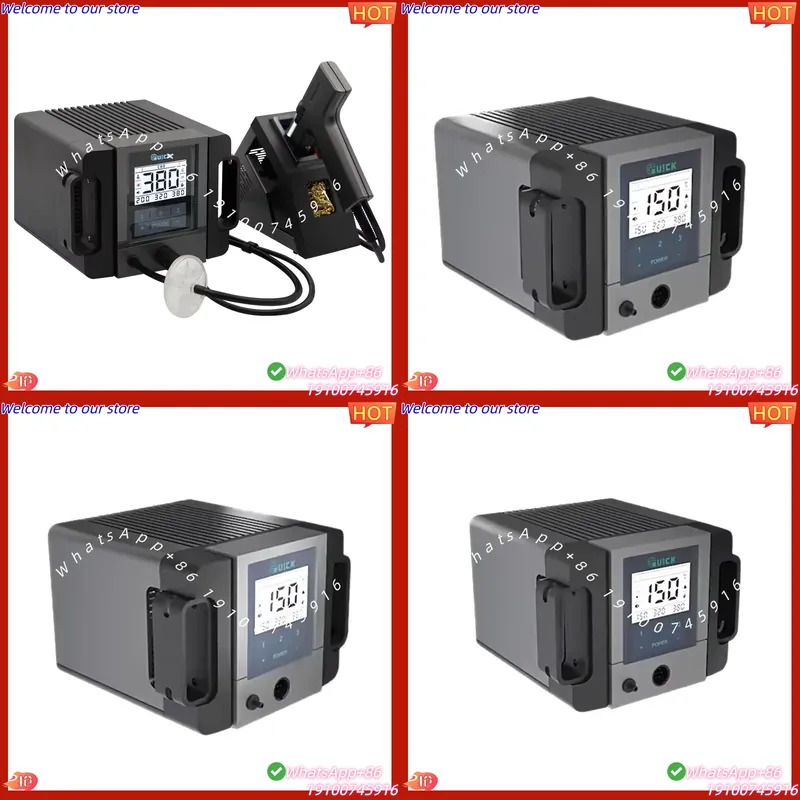 Desoldering Pump Electric Vacuum Station - 2026 QUICK TV2 Desoldering Station, Pompa