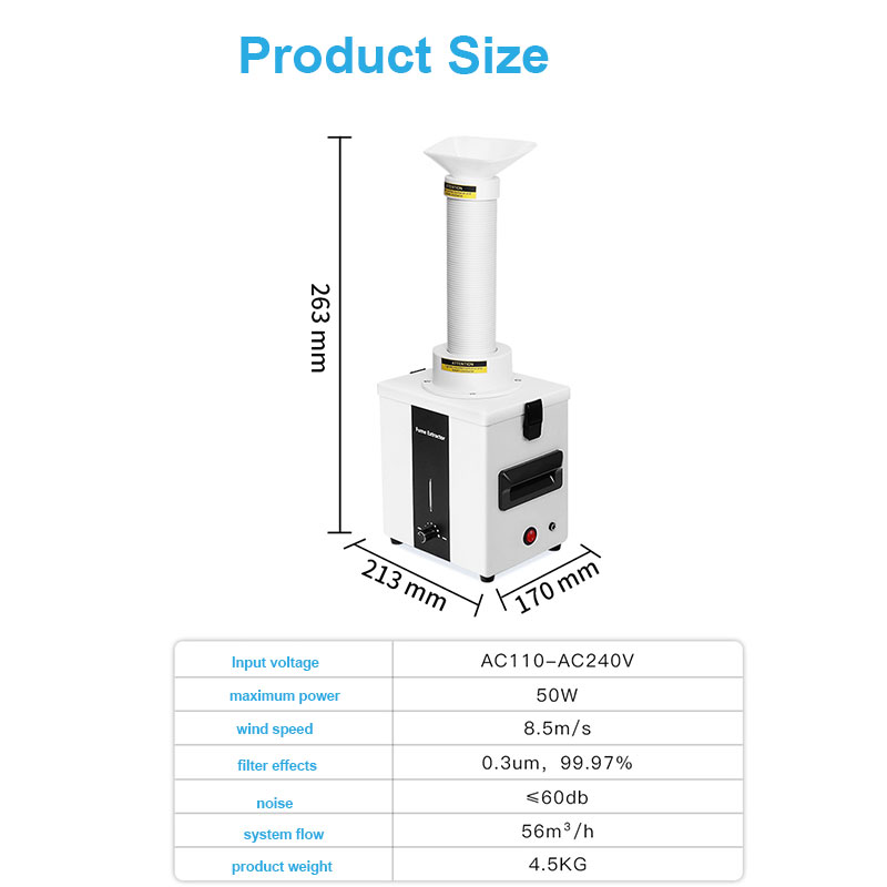 Pembersih Asap Laser Ekstrakto - Laser Soldering Machine Handheld ulasan dan harga